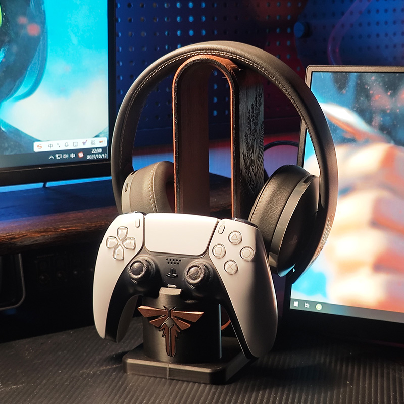 Gaming Console With Tv - Lidar com suporte de fone de