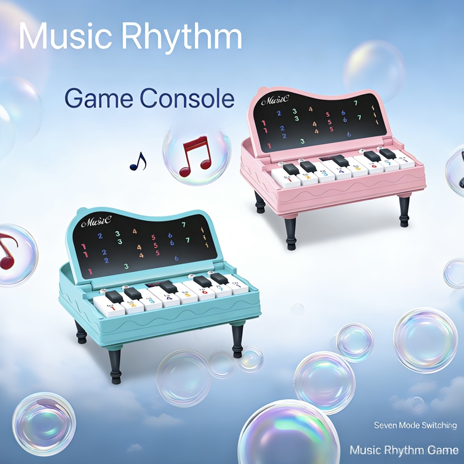 Gaming Console Keyboard - Um Mini Piano de Mesa Portátil