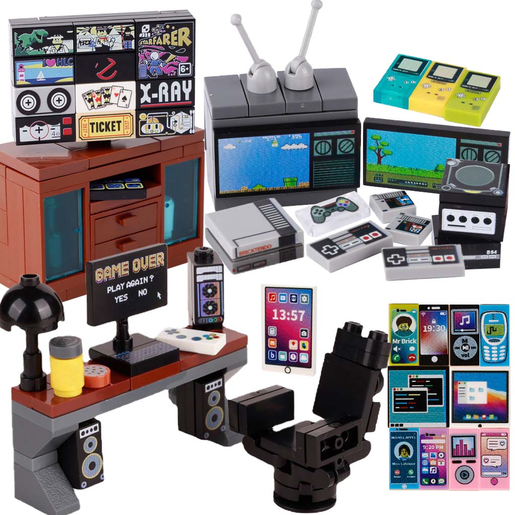 Gaming Console Kids - Moc console de jogos modelo de
