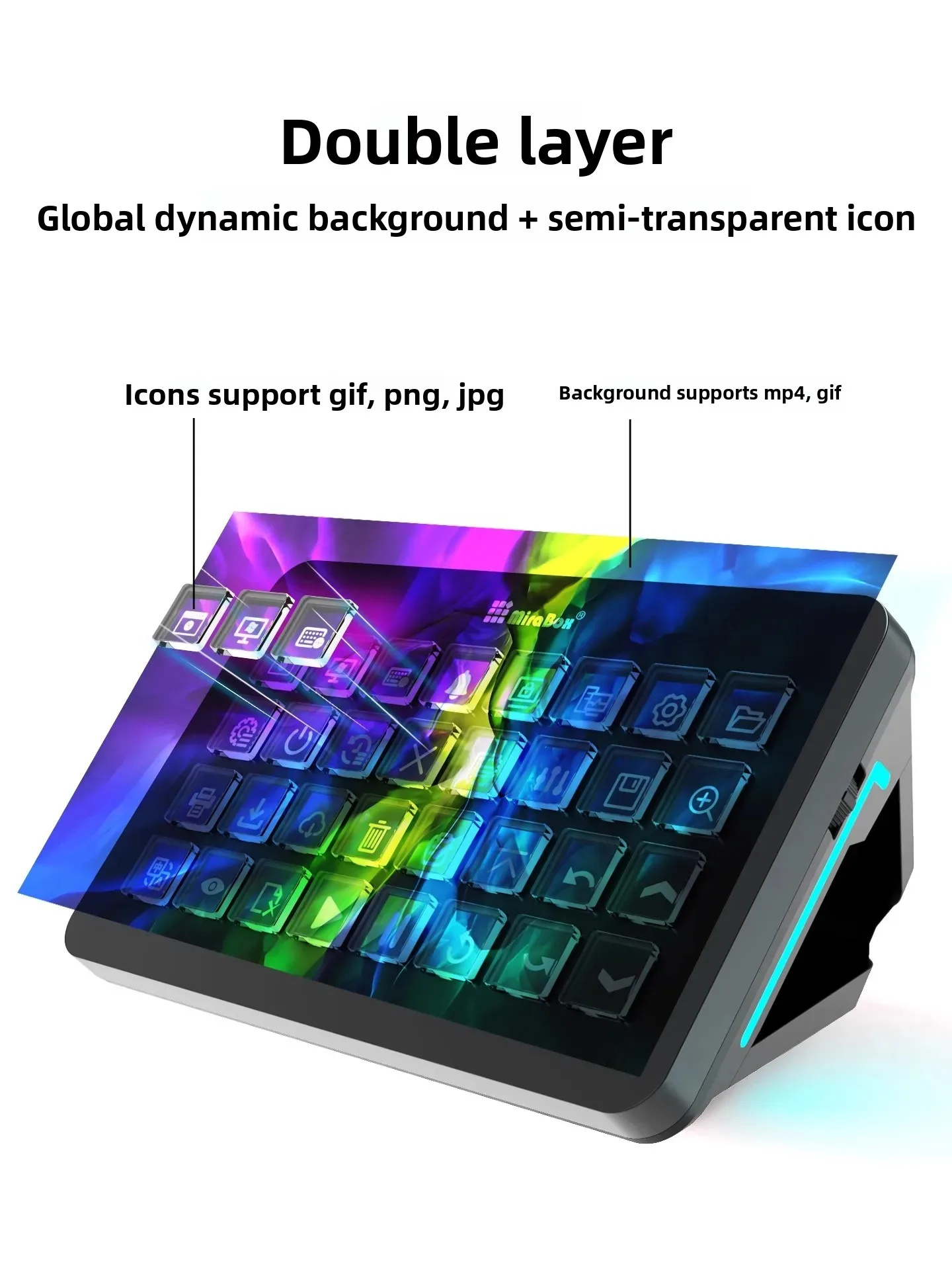 Mirabox XL Stream Deck Macro T - Gaming Console Keyboard avaliação e preço