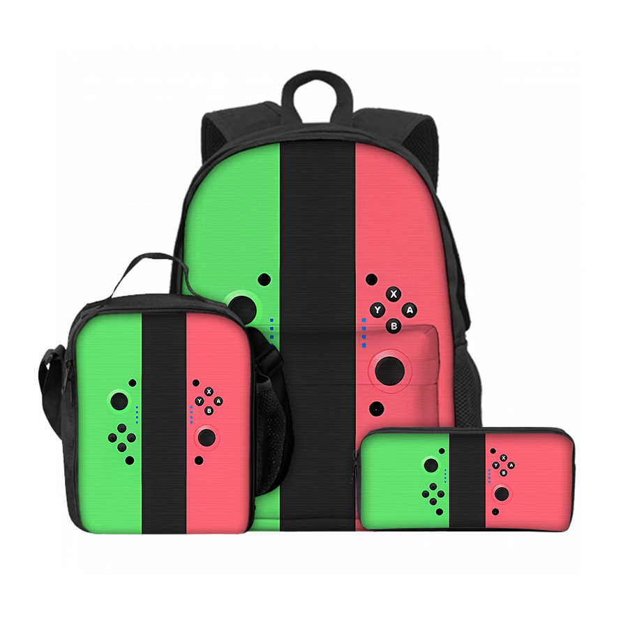 Conjunto de 3 peças de bolsas  - Gaming Console Kids avaliação e preço