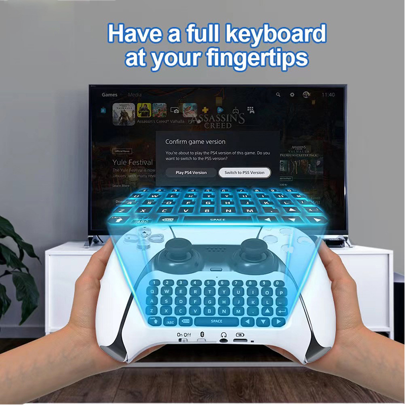 Teclado sem fio bluetooth para - Gaming Console Keyboard avaliação e preço