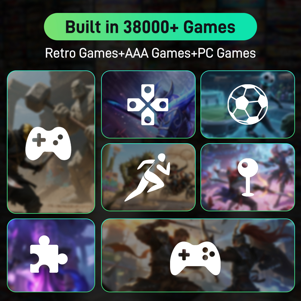 Playnite & Retrobat 500GB Cons - Gaming Console Driving avaliação e preço