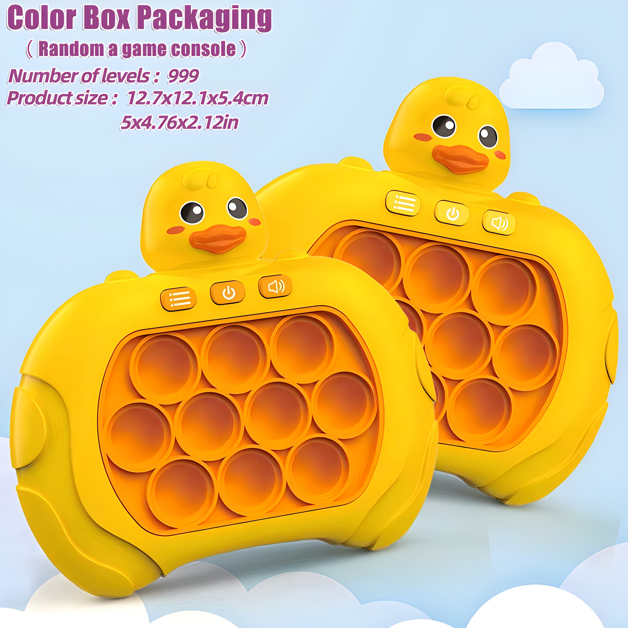 Atualizado eletrônico pop push - Gaming Console Kids avaliação e preço