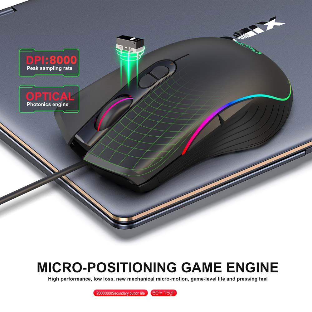 Combo de Teclado e Mouse para  - Gaming Console Keyboard avaliação e preço