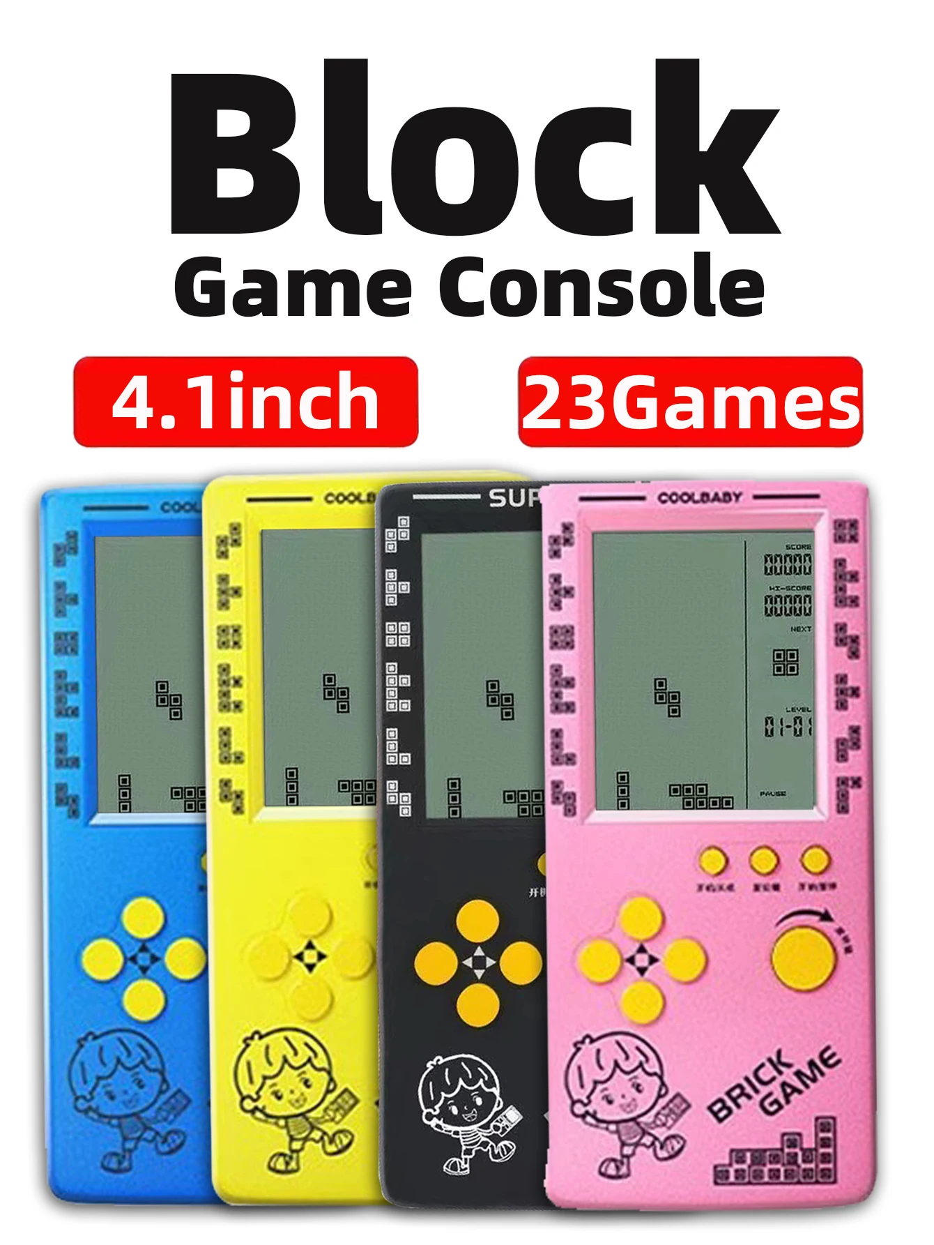 Console de Jogos Portátil Retr - Gaming Console Kids avaliação e preço