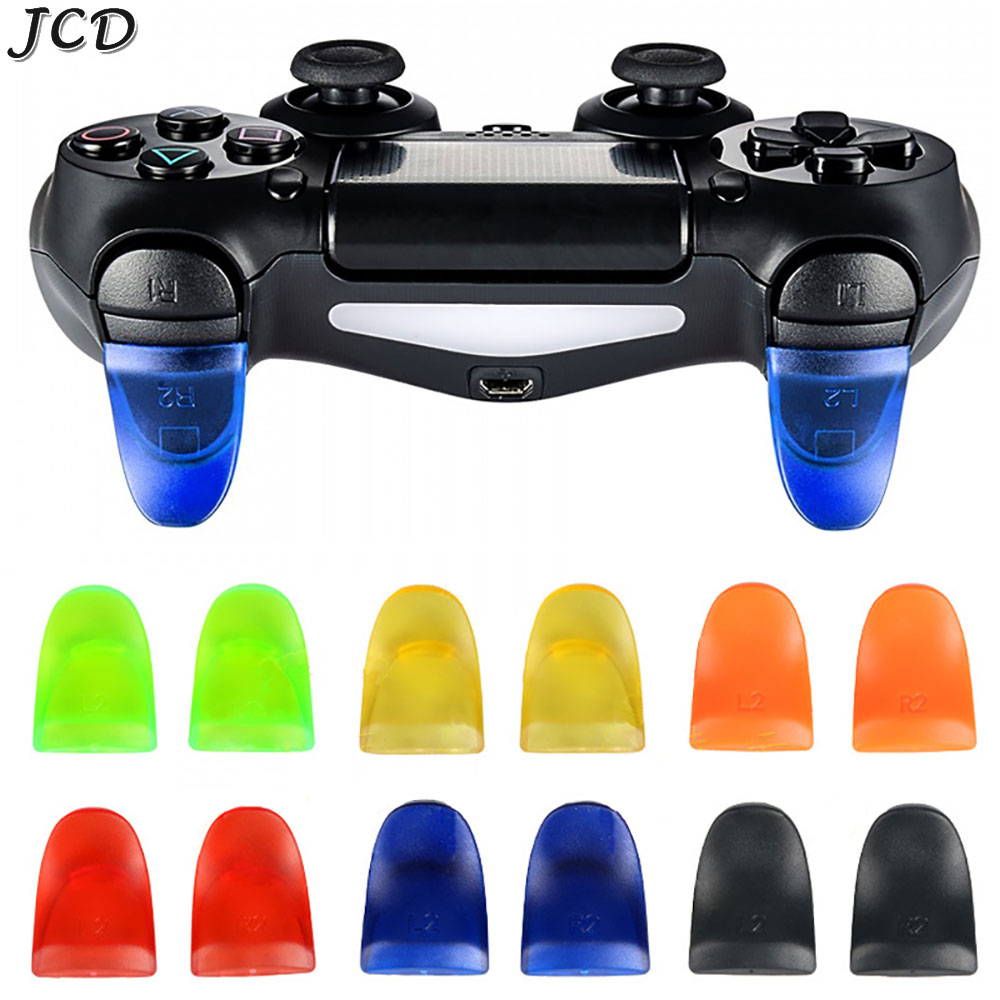Jcd 1 pares de botões l2 r2, e - Trigger Extender Button avaliação e preço