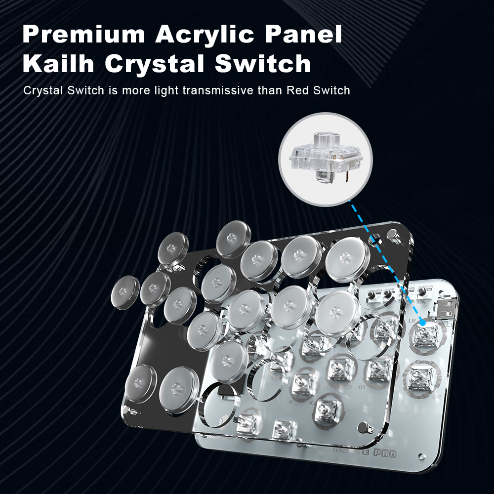 Controle Arcade Haute42 Hitbox - Gaming Console Keyboard avaliação e preço