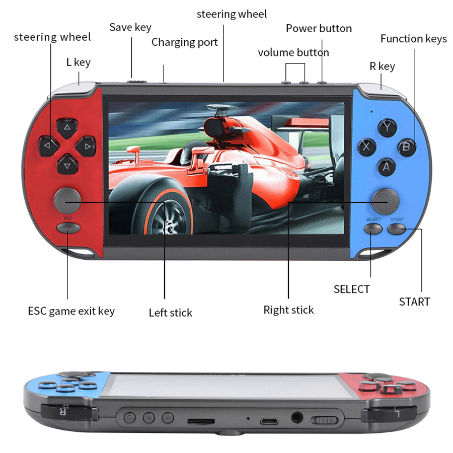 Portátil handheld videogame tv - Gaming Console Kids avaliação e preço