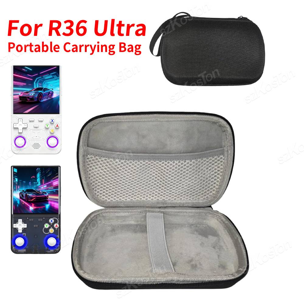 Estojo de transporte portátil  - Gaming Console R36 Ultra avaliação e preço