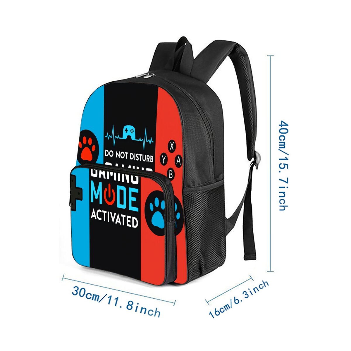 Mochila escolar casual com bol - Gaming Console Kids avaliação e preço