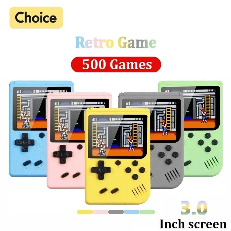 Retro portátil mini console de - Gaming Console Kids avaliação e preço