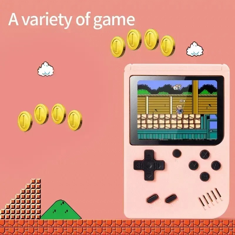 Retro portátil mini console de - Gaming Console Kids avaliação e preço