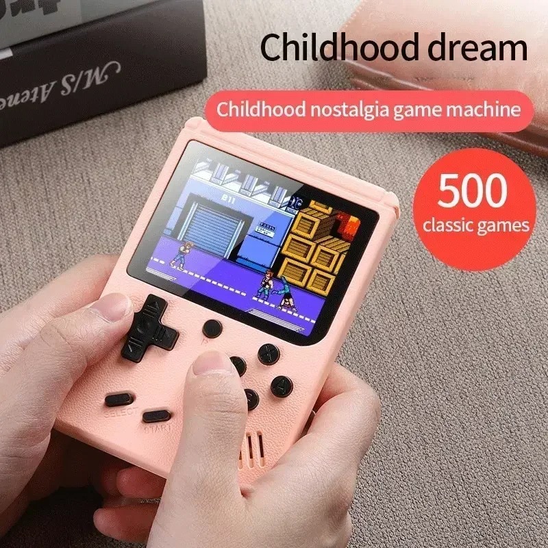 Retro portátil mini console de - Gaming Console Kids avaliação e preço