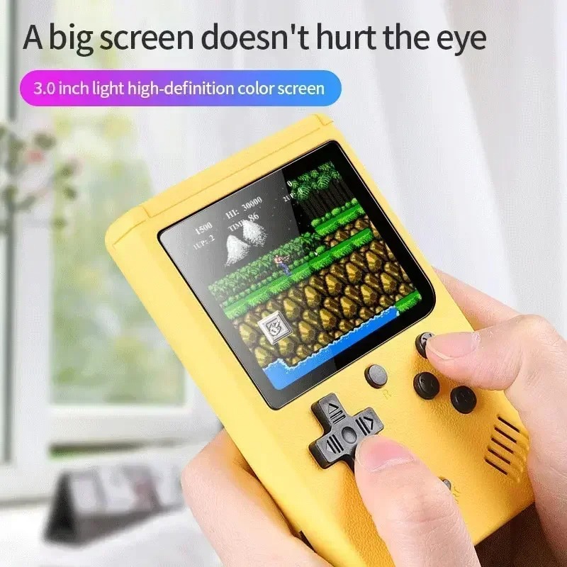 Retro portátil mini console de - Gaming Console Kids avaliação e preço