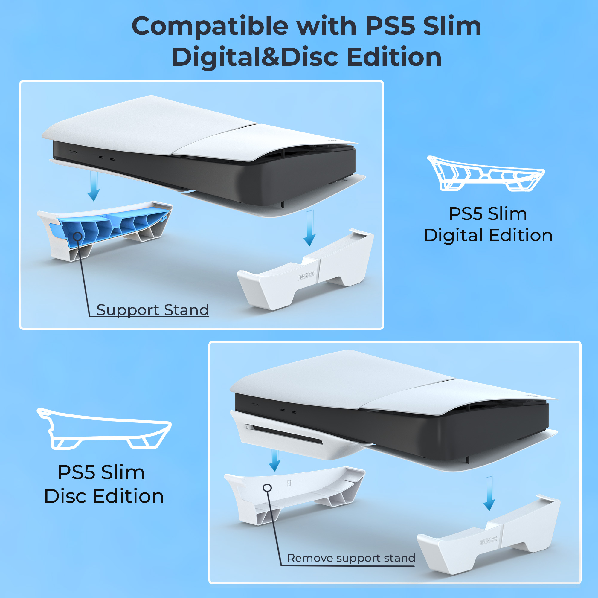 Suporte Horizontal para Consol - Gaming Console Holder avaliação e preço